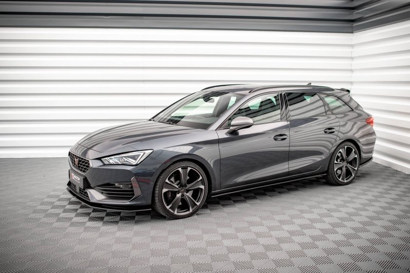 Maxton Street Pro Seitenschweller Ansatz für Cupra Leon CULE1CNC-SD1BRB