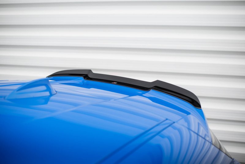 Maxton Spoiler CAP Abrisskante V.1 BMW 1er M-Paket F40 schwarz Hochglanz BM-1-40-M-CAP1-G