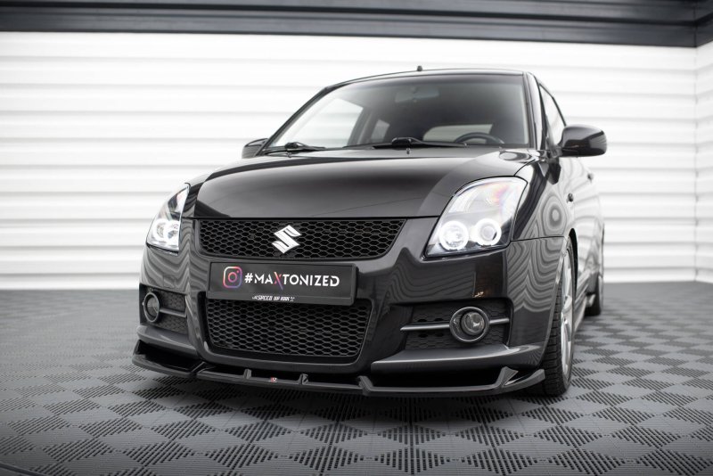 Maxton Front Ansatz Suzuki Swift Sport Mk4 schwarz Hochglanz SZ-SW-4-SPORT-FD1-G