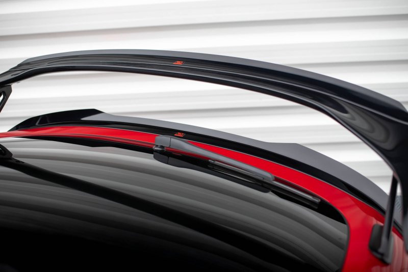 Maxton Niedriger Spoiler CAP für Honda Civic Type-R Mk 11 schwarz Hochglanz HO-CI-11-TYPE-R-CAP2-G