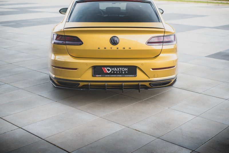 Maxton Racing Diffusor Heck Ansatz für Volkswagen Arteon R-Line VWAR1RLINECNC-RS1B