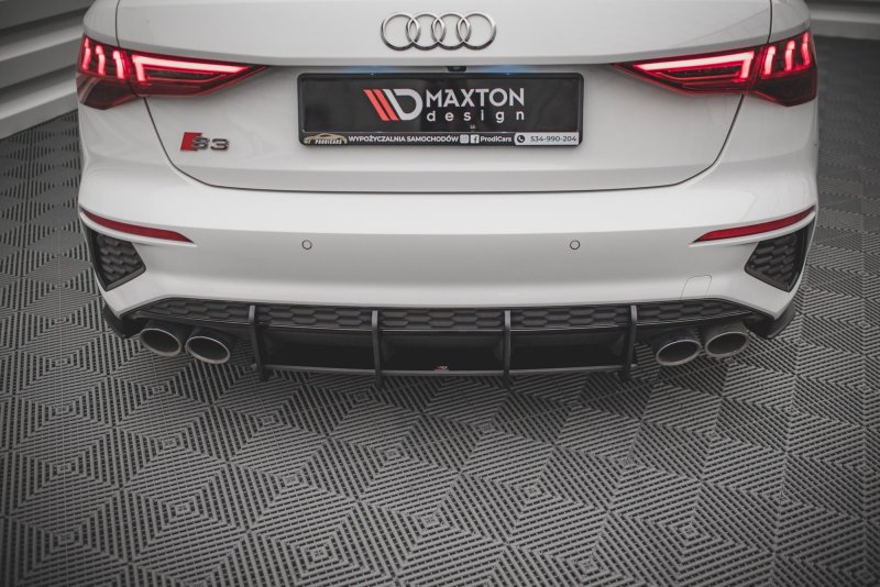 Maxton Street Pro Heckschürze für Audi S3 Sportback 8Y AUS38YCNC-RS1BRB