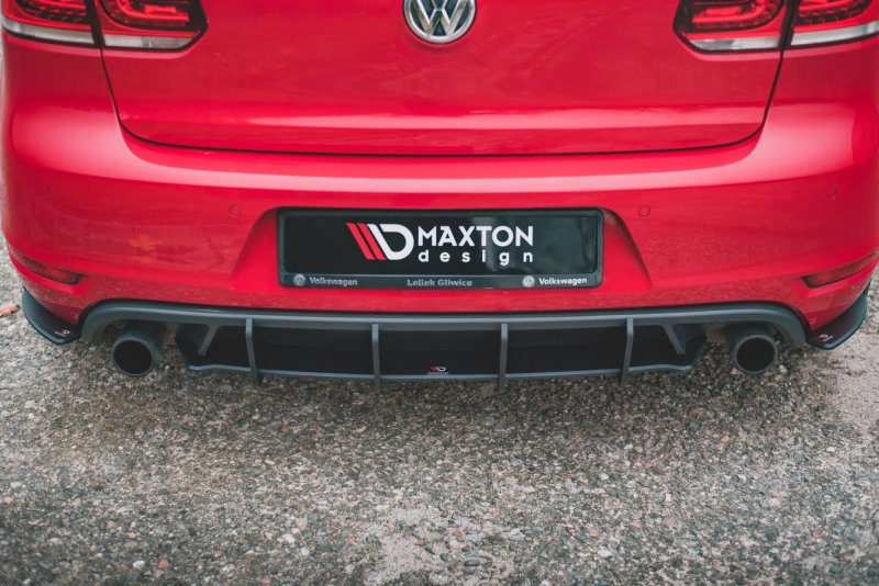 Maxton Racing Heckschürze V.2 für Volkswagen Golf GTI Mk6 VWGO6GTICNC-RS2B