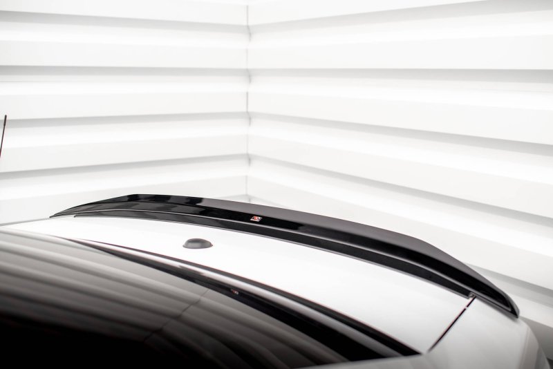 Maxton Spoiler CAP für Ford Mustang Mk5 Facelift schwarz Hochglanz FO-MU-5-CAP1-G