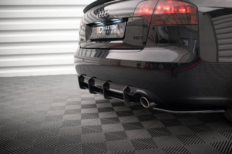 Maxton Street Pro Heckschürze für Audi A4 S-Line B7 AUA4B7CNC-RS1BRB