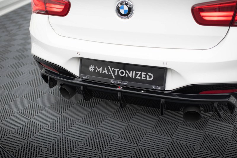 Maxton Diffusor Heck Ansatz V.3 BMW M140i F20 Facelift BM-1-F20F-M-RS3GO_O