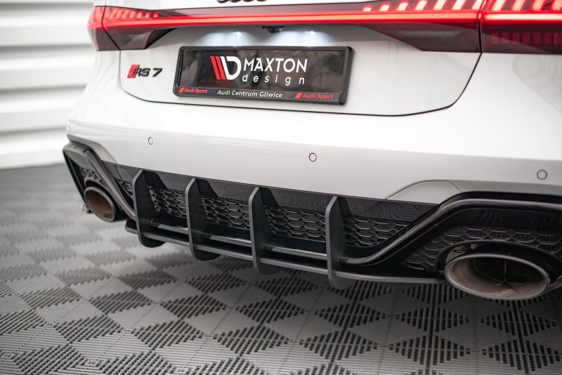 Maxton Street Pro Heckschürze für Audi RS7 C8 / RS6 C8 AURS7C8CNC-RS1BRB