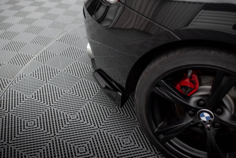 Maxton Heck Ansatz Flaps Diffusor BMW Z4 M-Paket E89 Facelift schwarz Hochglanz BM-Z4-89F-MPACK-RSD1-G