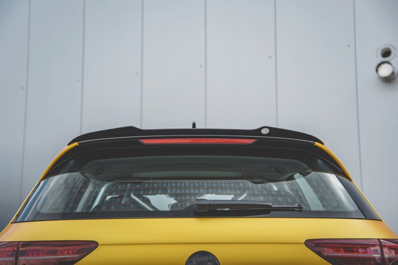 Maxton Spoiler CAP V.1 für VW Golf 8 schwarz Hochglanz VW-GO-8-CAP1-G