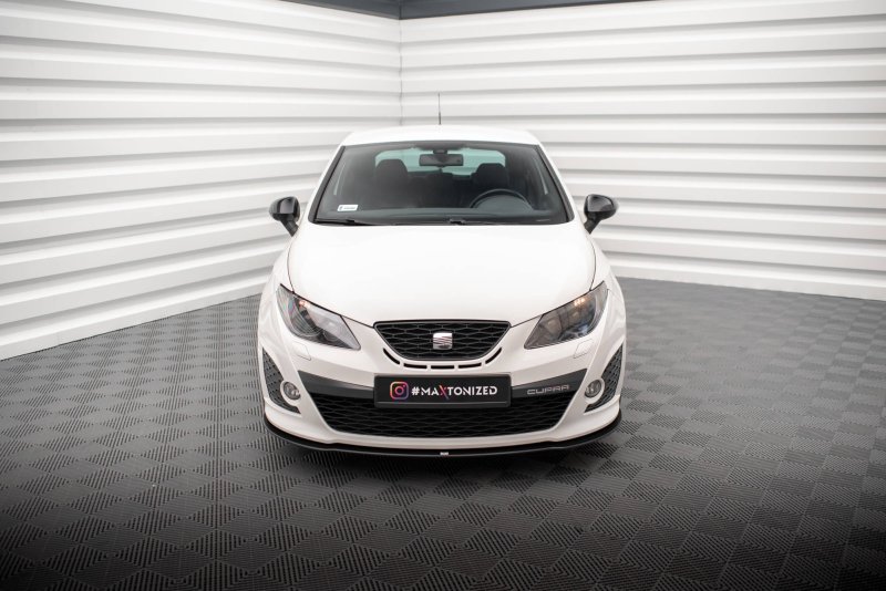 Maxton Street Pro Front Ansatz für für Seat Ibiza Sport Coupe Mk4 SEIB4SCCNC-FD1BRB