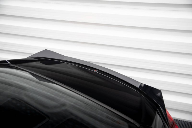 Maxton Spoiler CAP Abrisskante Honda Civic Limousine Mk10 / Mk10 Facelift schwarz Hochglanz HO-CI-10-CAP1-G