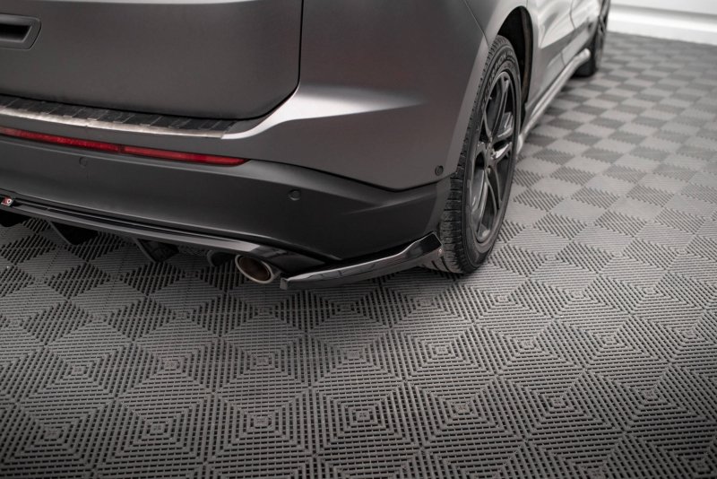 Maxton Heck Ansatz Flaps Diffusor V.2 für Ford Edge Mk2 schwarz Hochglanz FO-ED-2-RSD2-G