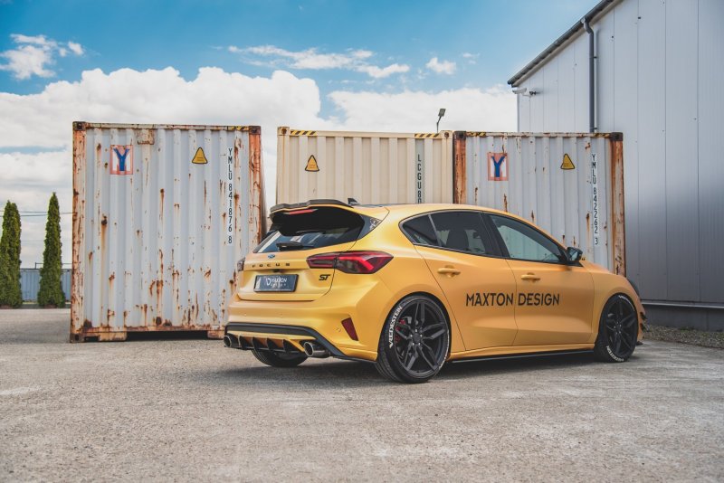 Maxton Racing Heck Ansatz Flaps Diffusor für Ford Focus ST Mk4 FOFO4STCNC-RSD1BRB