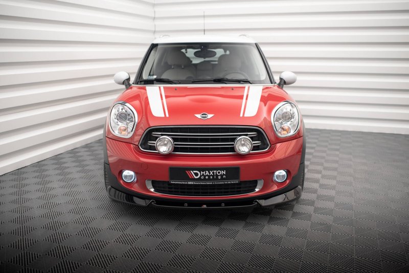 Maxton Front Ansatz Mini Cooper Countryman R60 Facelift schwarz Hochglanz MC-CO-1-FD1-G