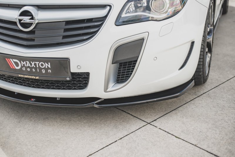 Maxton Front Ansatz V.2 für Opel Insignia Mk. 1 OPC Facelift schwarz Hochglanz OP-IS-1F-OPC-FD2-G