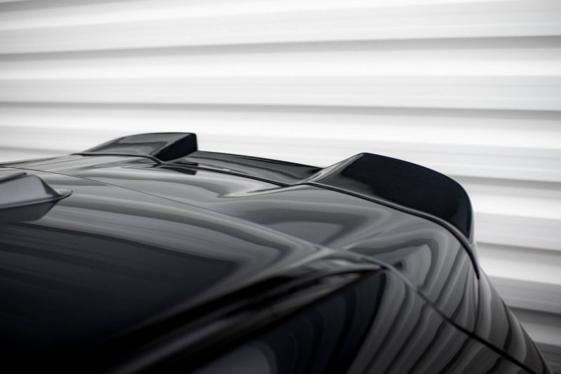 Maxton Spoiler CAP Abrisskante 3D BMW X5 M F95 schwarz Hochglanz BM-X5M-F95F-CAP3D1-G