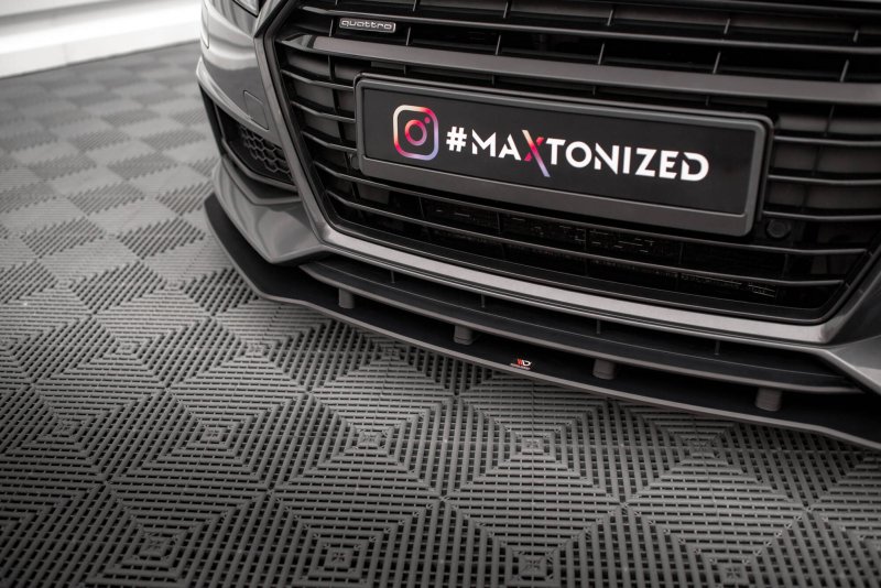 Maxton Street Pro Front Ansatz Audi TT S / S-Line 8S AUTT3SLINECNC-FD1BRB