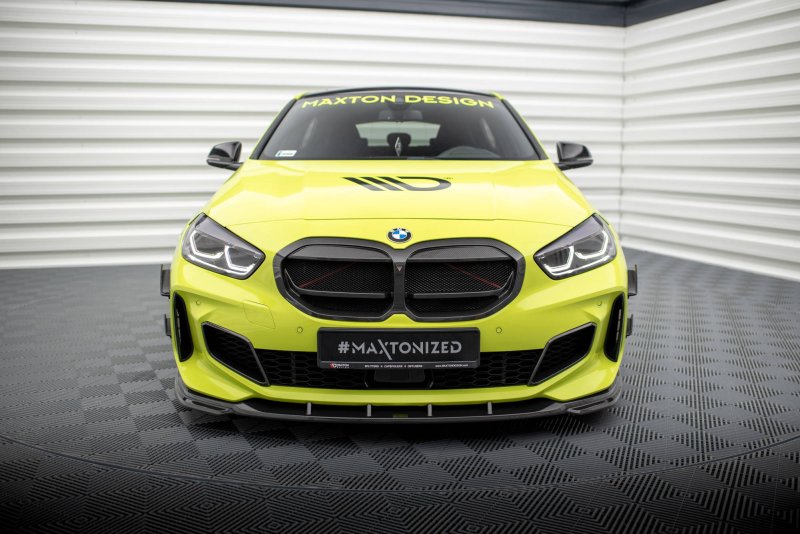 Maxton Carbon Fiber Front Ansatz für BMW 1er F40 M-Paket / M135i CF-BM-1-40-M-FD1-245-P
