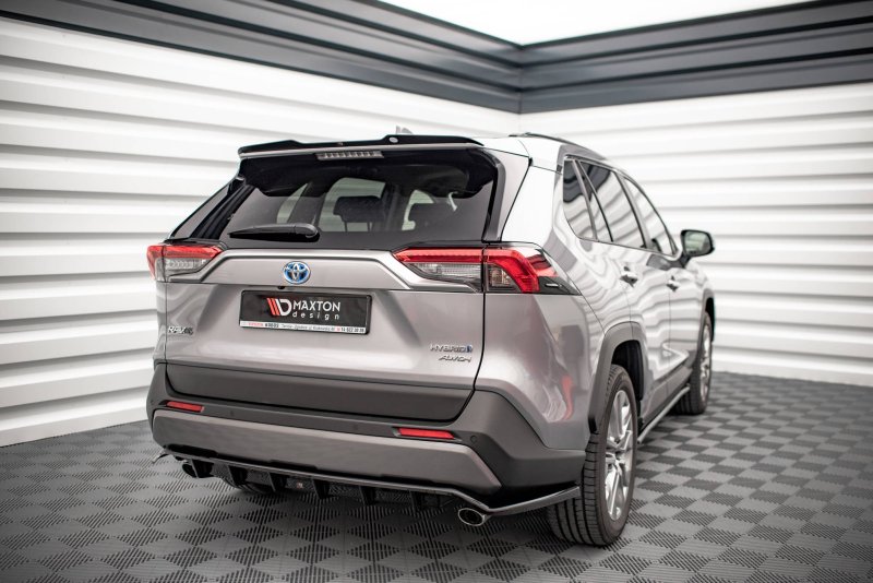 Maxton Spoiler CAP für Toyota RAV4 Mk5 schwarz Hochglanz TO-RAV4-5-CAP1-G
