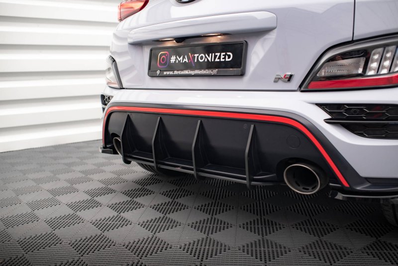 Maxton Street Pro Heckschürze für Hyundai Kona N Mk1 HYKO1NCNC-RS1BRB