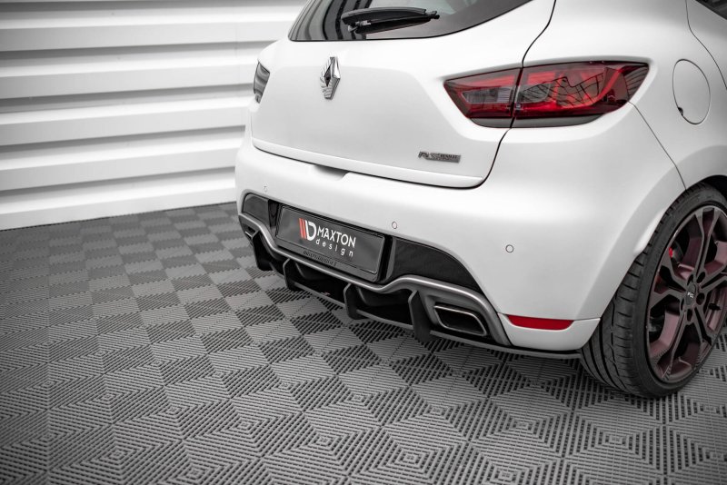 Maxton Street Pro Heckschürze Renault Clio RS Mk4 RECL4RSCNC-RS1BRB