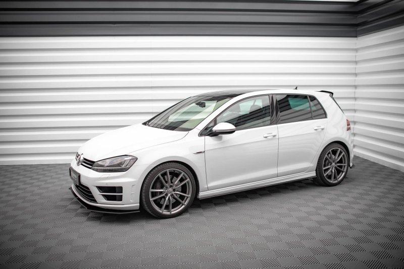 Maxton Street Pro Seitenschweller Ansatz für Volkswagen Golf R Mk7 VWGO7RCNC-SD1BRB