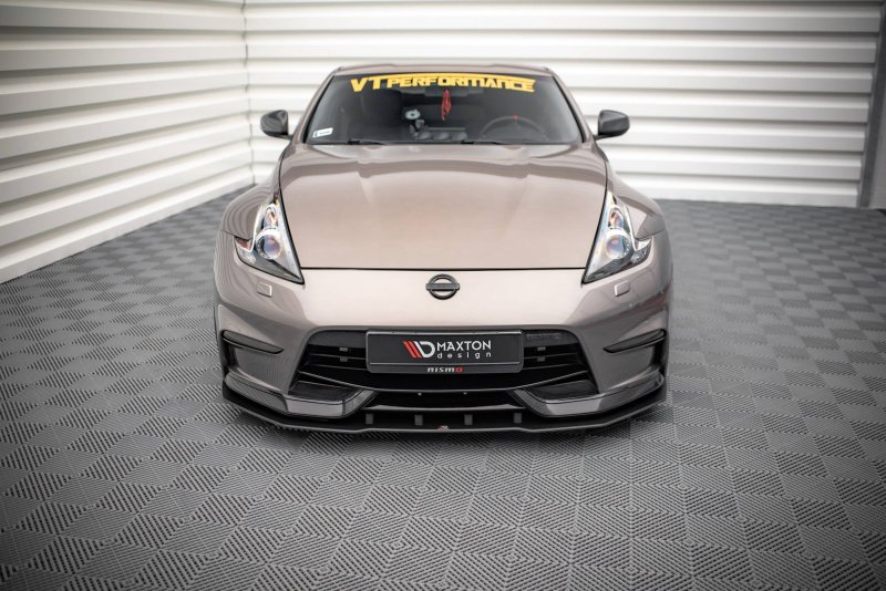 Maxton Street Pro Front Ansatz für für Nissan 370Z Nismo Facelift NI370ZNISMOCNC-FD1BRB
