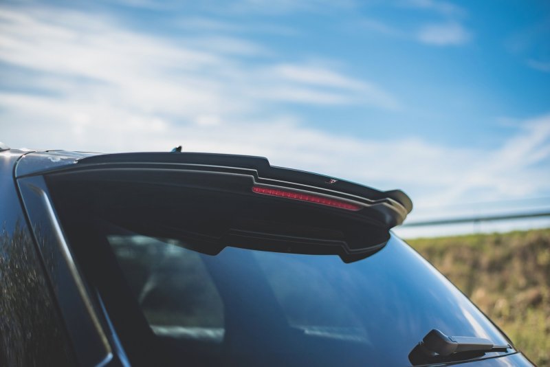 Maxton Spoiler CAP für Audi SQ7 / Q7 S-Line Mk. 2 schwarz Hochglanz AU-SQ7-2-CAP1-G