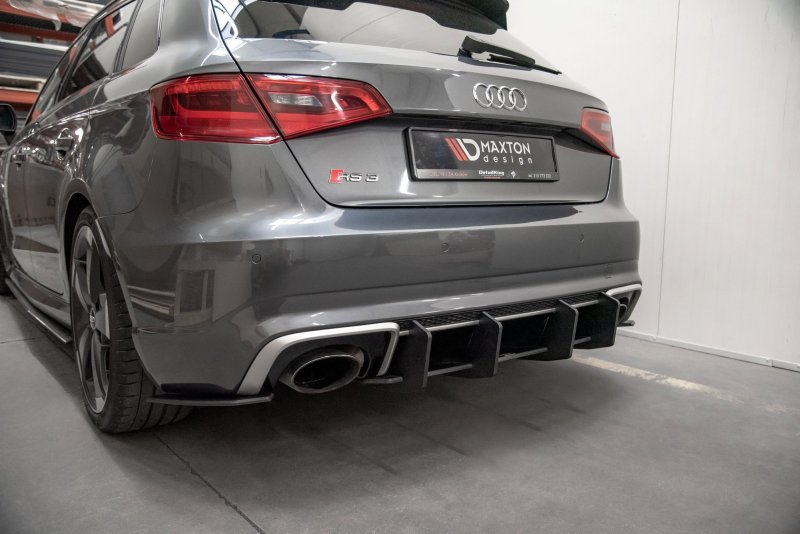 Maxton Racing Heckschürze V.2 für Audi RS3 8V Sportback AURS38VCNC-RS4B