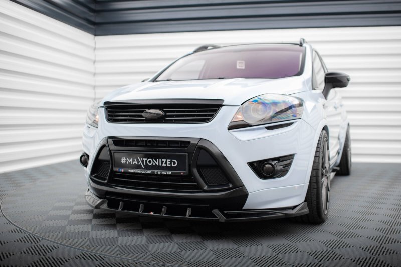 Maxton Front Ansatz Ford Kuga ST Mk1 schwarz Hochglanz FO-KU-1-ST-FD1-G