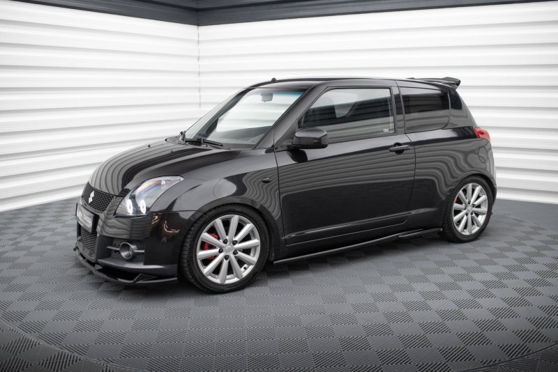 Maxton Seitenschweller Ansatz Suzuki Swift Sport Mk4 schwarz Hochglanz SZ-SW-4-SPORT-SD1-G