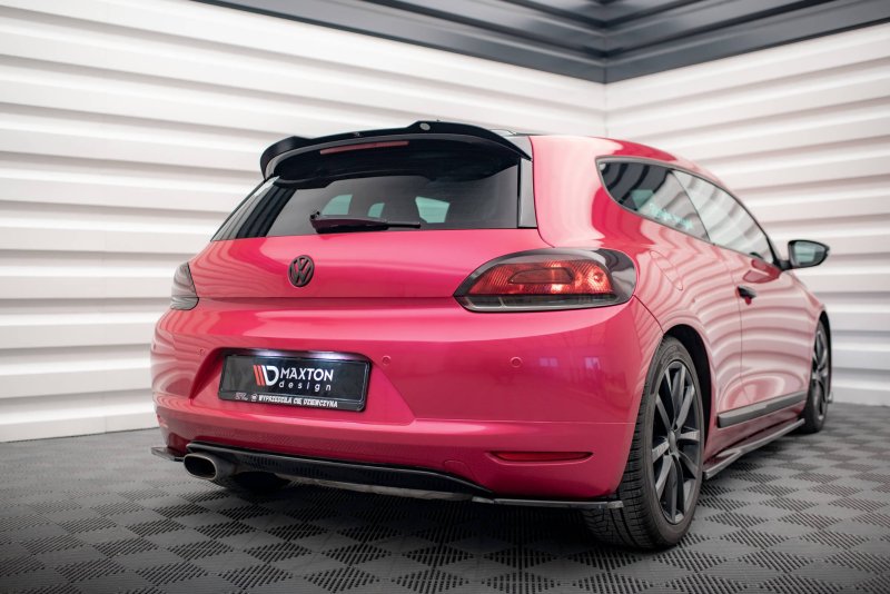 Maxton Spoiler CAP V.2 für Volkswagen Scirocco Mk3 schwarz Hochglanz VW-SC-3-CAP2-G