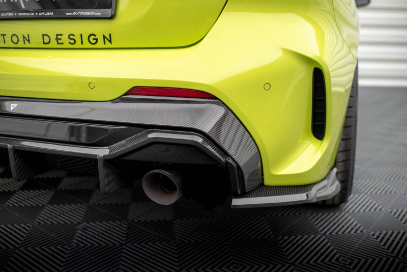Maxton Carbon Fiber Diffusor Heck Ansatz V.2 für BMW 1er F40 M-Paket/ M135i CF-BM-1-40-M-RS1O_O-245-P