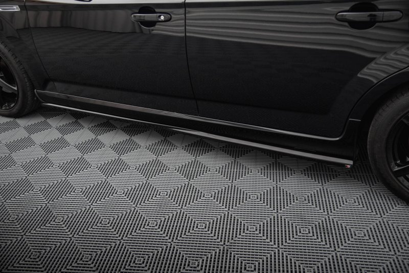 Maxton Seitenschweller Ansatz Ford Mondeo ST-Line Mk4 Facelift schwarz Hochglanz FO-MO-4-STLINE-K-SD1-G