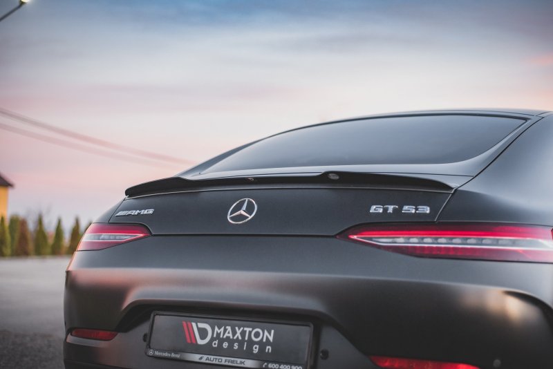Maxton Spoiler CAP für Mercedes-AMG GT 53 4 Door-Coupe schwarz Hochglanz ME-GT-4D-53-CAP1-G