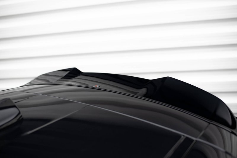 Maxton HeckSpoiler CAP Abrisskante Abrisskante 3D Alfa Romeo Stelvio Mk1 schwarz Hochglanz AL-ST-1-QV-CAP1-G