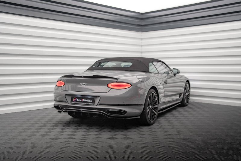 Maxton 3D Spoiler CAP für Bentley Continental GT Mk3 schwarz Hochglanz BE-CO-3-GT-CA-CAP1-G