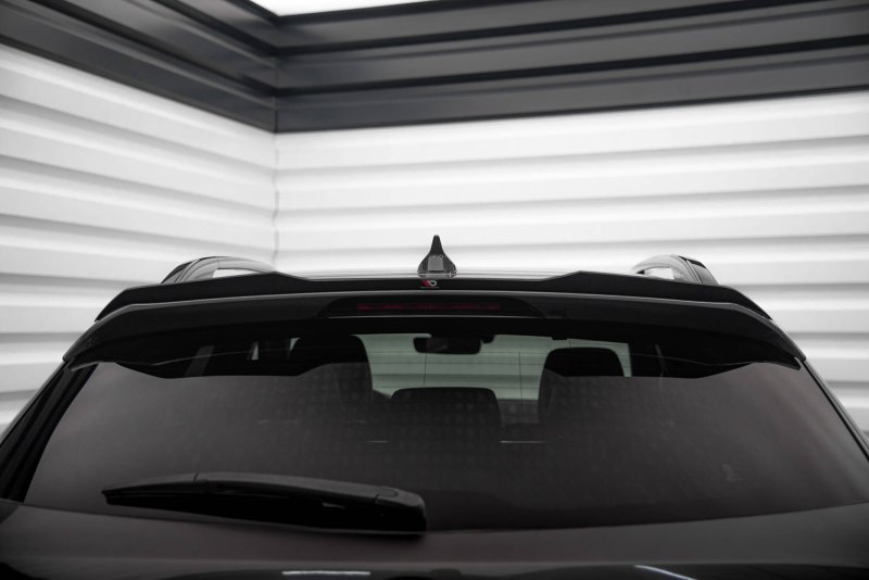 Maxton Spoiler CAP Abrisskante Mazda 6 Kombi Mk3 Facelift schwarz Hochglanz MA-6-3F-K-CAP1-G