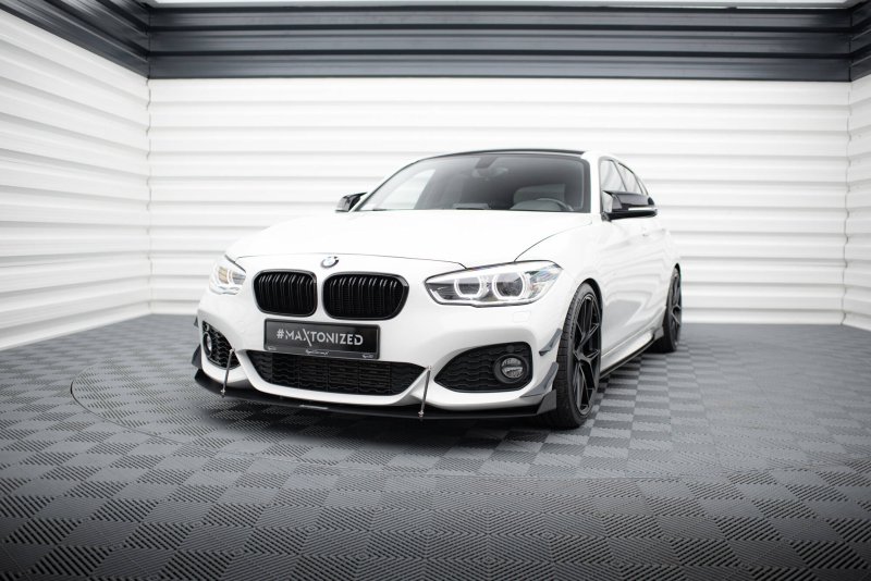 Maxton Stoßstangenflügel vorne (Canards) BMW 1er M-Paket / M140i F20 Facelift BM-1-F20F-M-CAN1