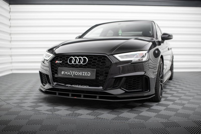 Maxton Street Pro Front Ansatz Audi RS3 Limousine 8V Facelift AURS38VFSCNC-FD1B