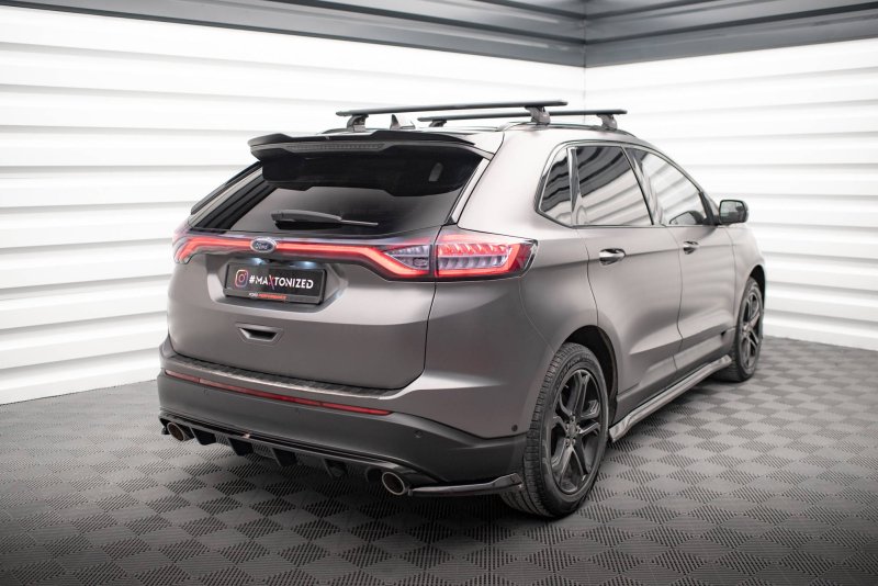 Maxton Spoiler CAP für Ford Edge Mk2 schwarz Hochglanz FO-ED-2-CAP1-G