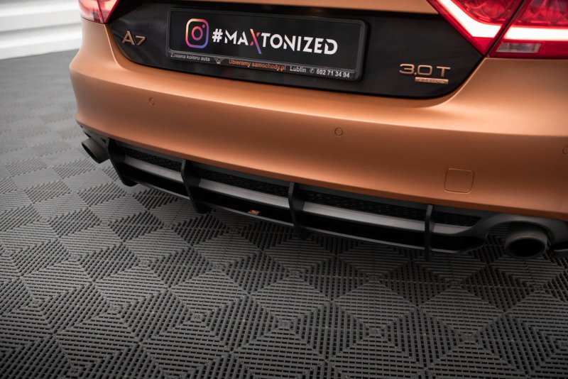 Maxton Street Pro Heckschürze Audi A7 S-Line C7 AUA7C7CNC-RS1BRB