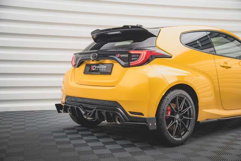 Maxton Heck Ansatz Flaps Diffusor +Flaps für V.4 Toyota GR Yaris Mk4 TO-YA-4-GR4-RSD4C+RS