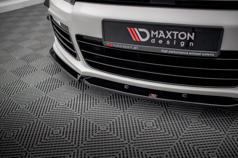 Maxton Front Ansatz V.3 VW Scirocco R Mk3 schwarz Hochglanz VW-SC-3-R-FD3-G