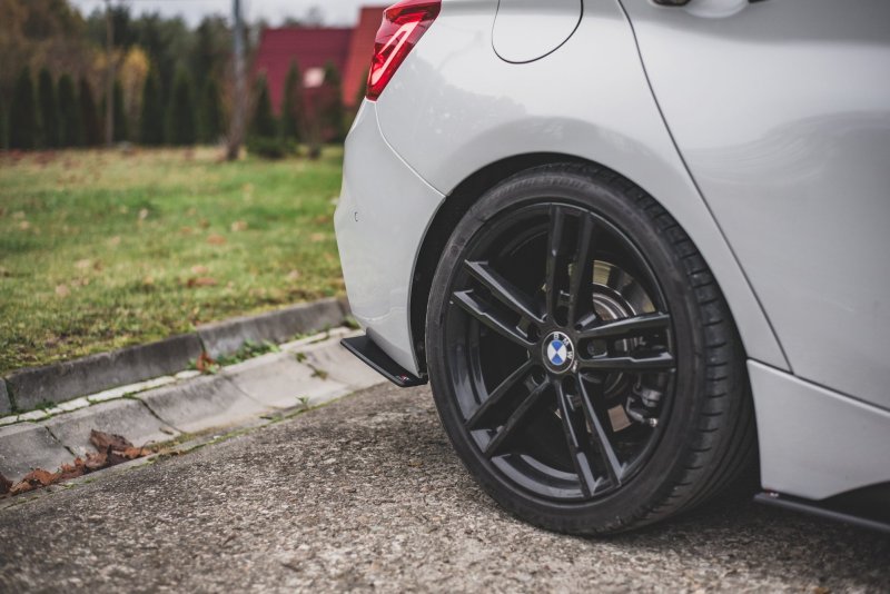 Maxton Racing Heck Ansatz Flaps Diffusor V.3 für BMW 1er F20 M140i  BM1F20FMCNC-RSD3BRB