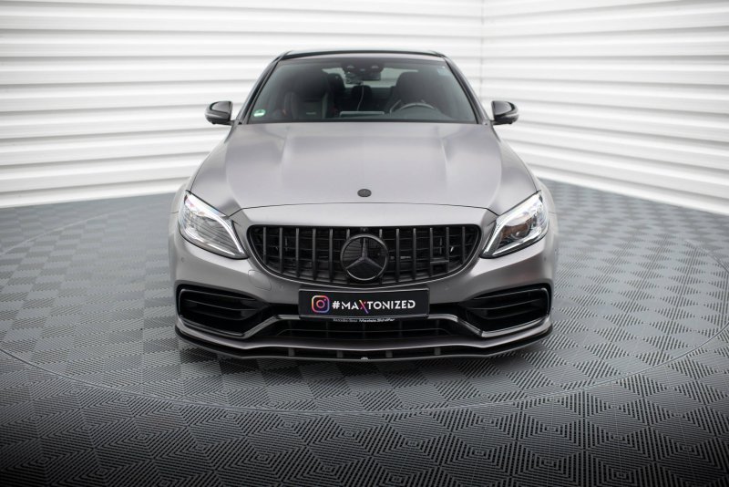 Maxton Street Pro Front Ansatz Mercedes-AMG C63 Limousine / Kombi W205 Facelift MEC205F63CNC-FD1B