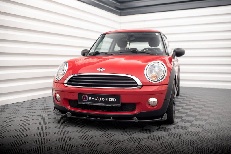 Maxton Front Ansatz für Mini One R56 schwarz Hochglanz MC-ONE-2-FD1-G