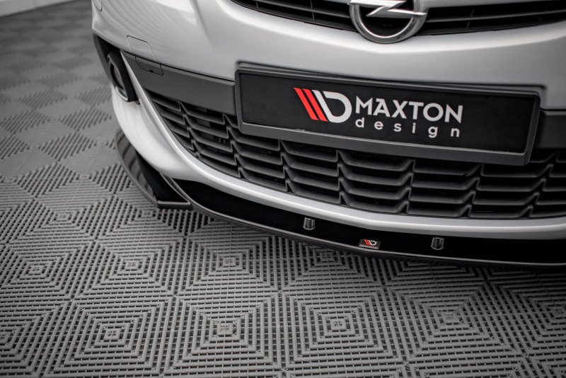 Maxton Front Ansatz V.1 für Opel Astra GTC OPC-Line J schwarz Hochglanz OP-AS-J-GTC-OPCLINE-FD1-G