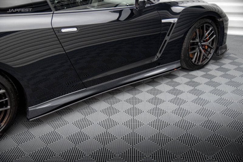 Maxton Street Pro Seitenschweller Ansatz Nissan GTR R35 Facelift NIGTR4F3CNC-SD1BRB