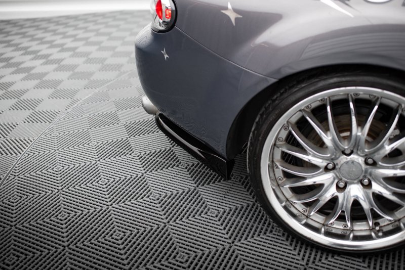 Maxton Heck Ansatz Flaps Diffusor Mazda MX5 NC (Mk3) schwarz Hochglanz MA-MX5-3-RSD1-G